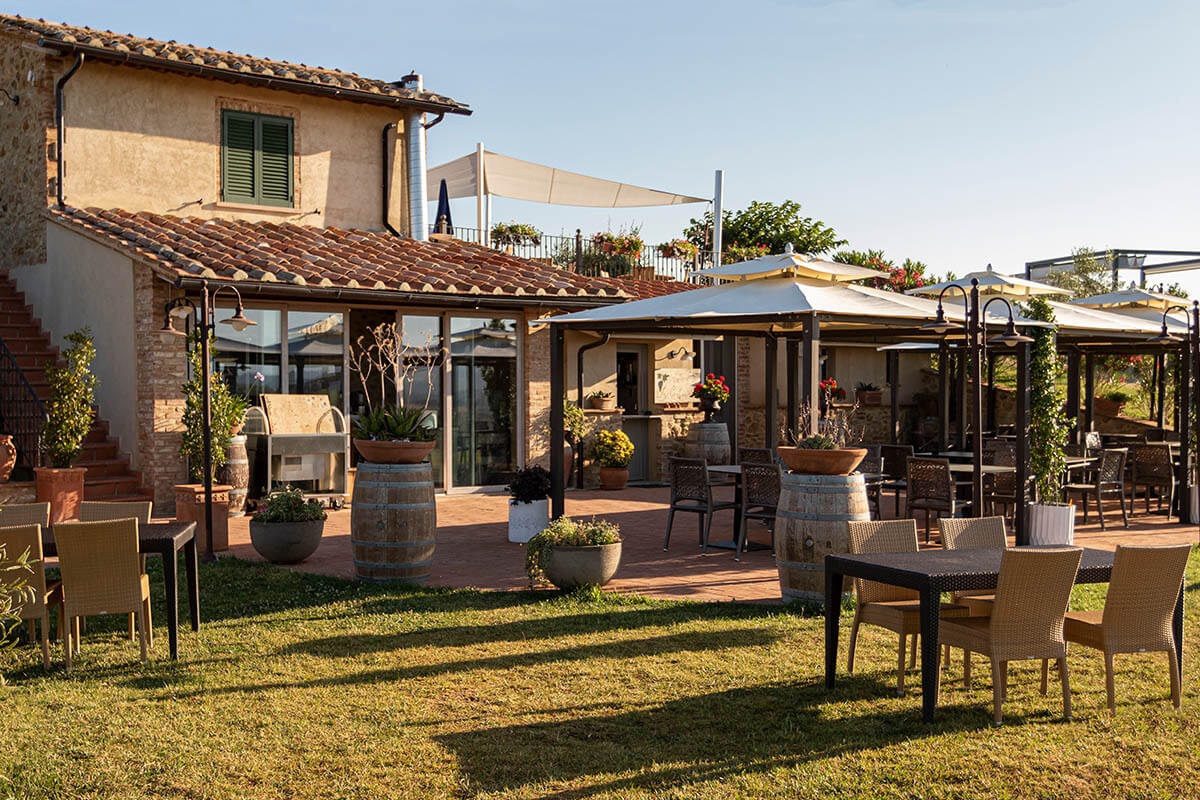 Restaurant - Diacceroni - Agriturismo Toskana mit Restaurant - Italien
