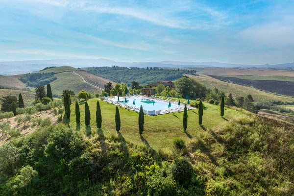 Swimming pool Pelagaccio agriturismo in Tuscany